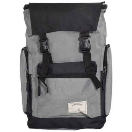 Urban Man Shift Squaretop Backpack Grey Front
